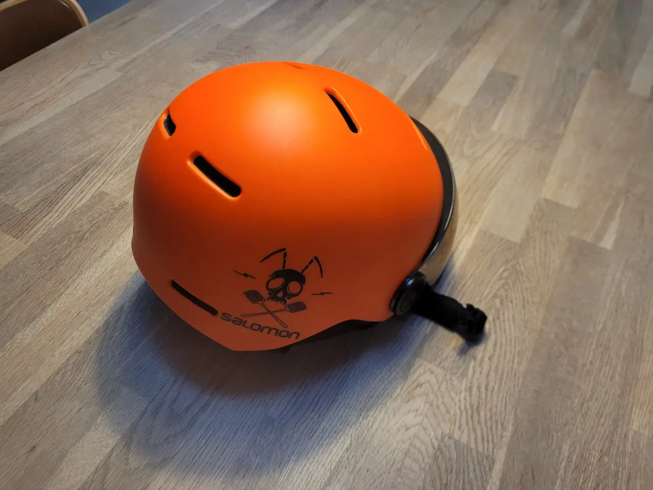 Billede 3 - Salomon skihjelm med visir
