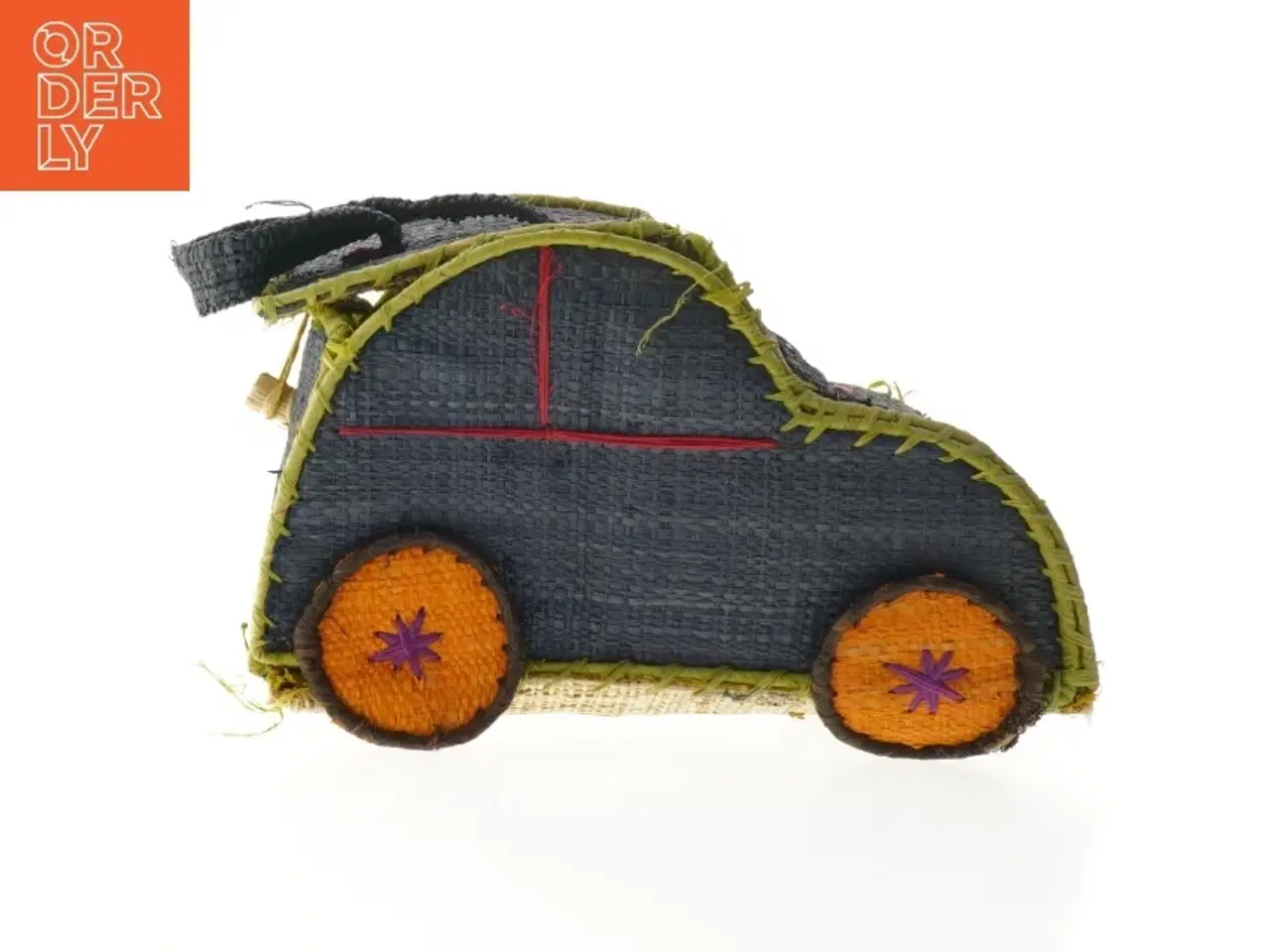 Billede 4 - Stråbil dekoration (str. 24x11 cm)