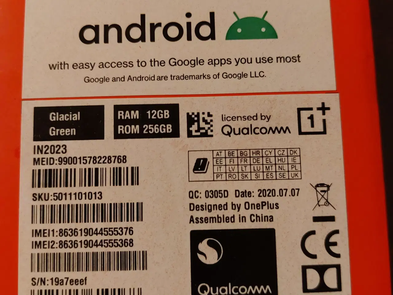 Billede 7 - ONEPLUS 8 PRO 256 GB