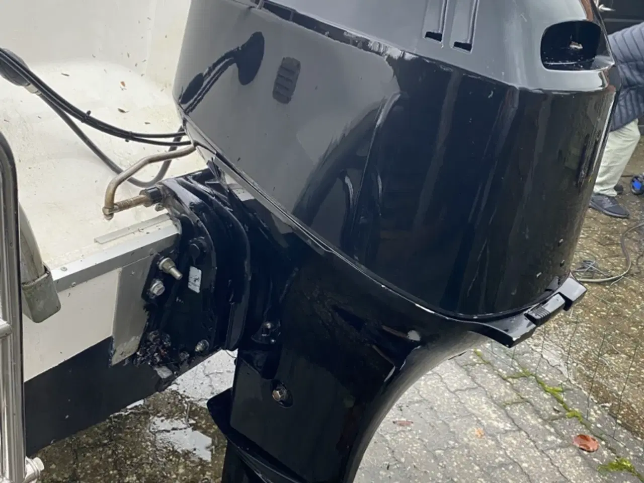 Billede 8 - Styrepultjolle Uttern 51A påhængsmotor Mercury EFI