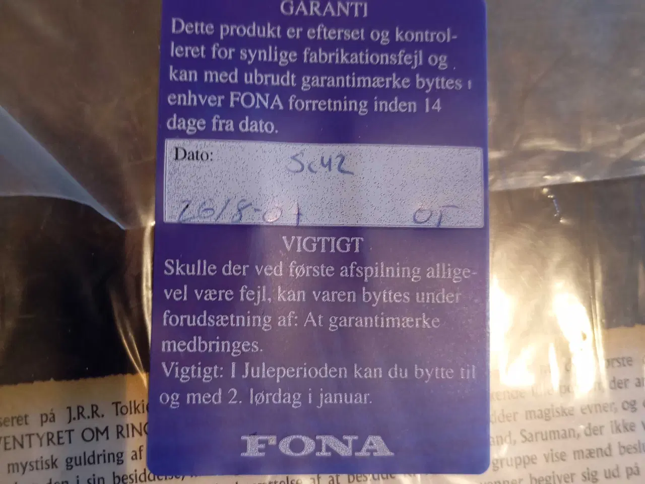 Billede 6 - Ringenes Herre. 3 x dvd