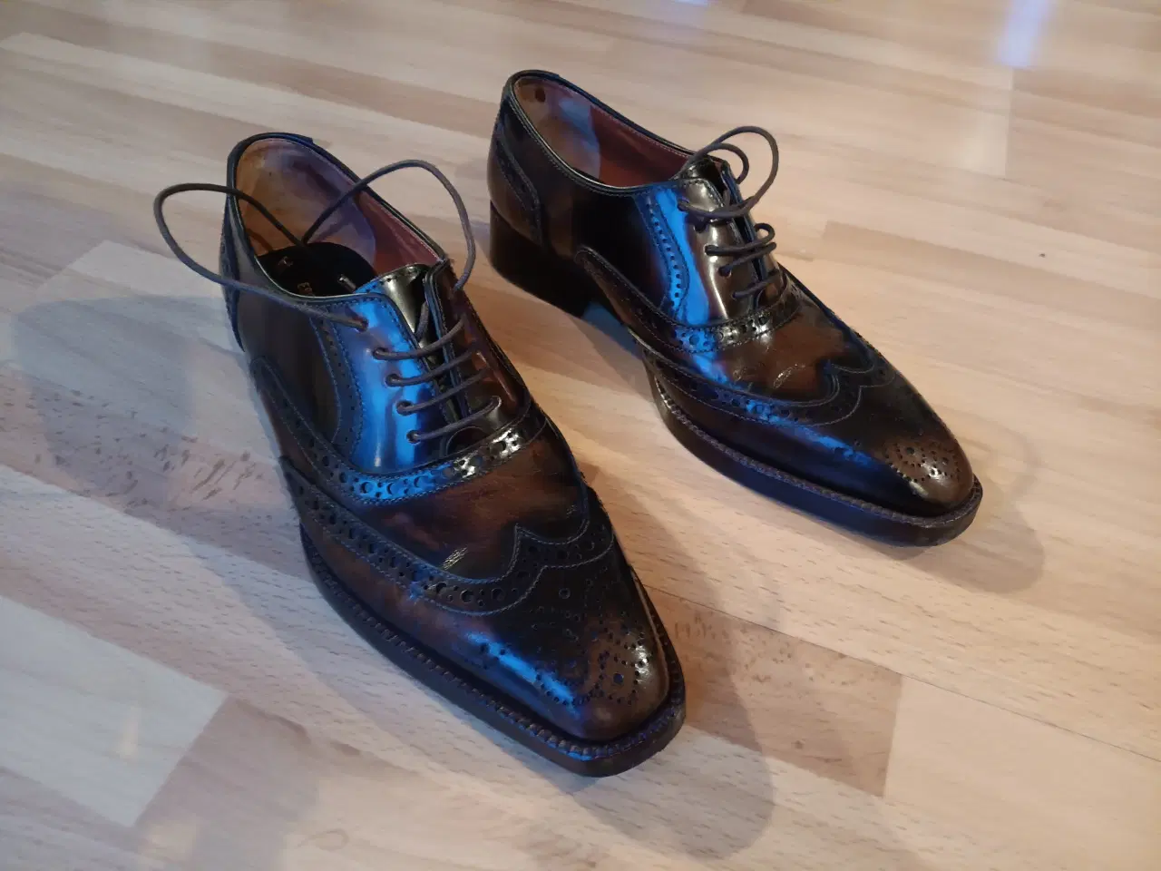 Billede 1 - Lædersko Escaro Royale Oxfords