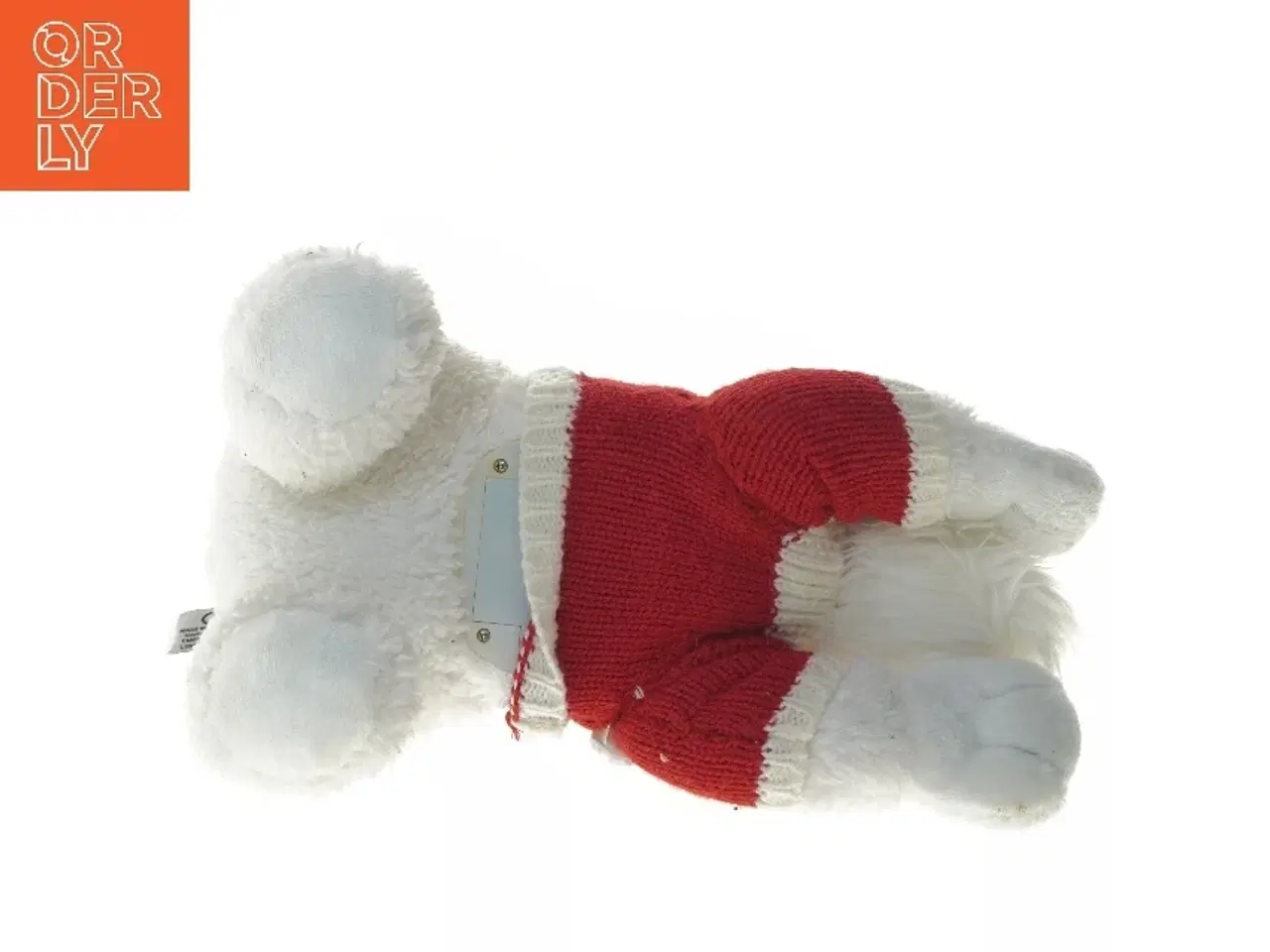 Billede 4 - Bamse med julesweater (str. 32 cm)