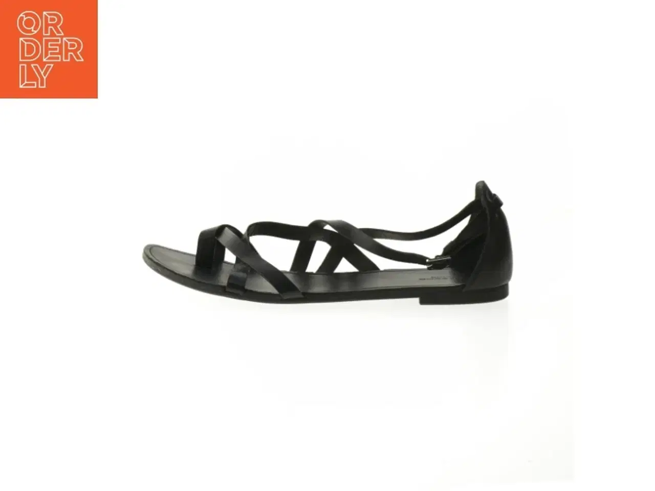 Billede 1 - Vagabond Izzy-lædersandaler, sorte, i str. 41