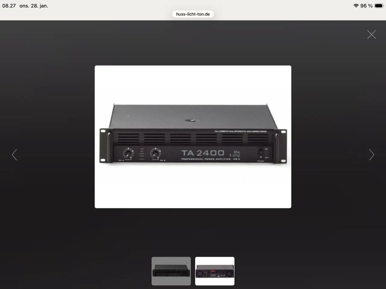 Billede 6 - PA anlæg forstærker og højtalere