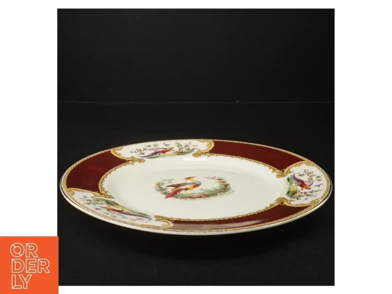 Billede 2 - 7  Myott Staffordshire chelsea bird tallerkner (str. Ø. 27 cm)