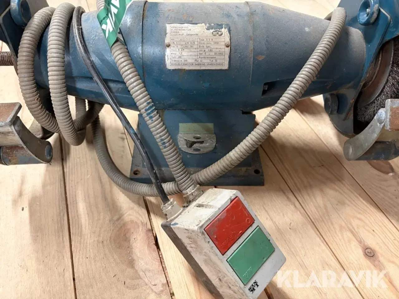 Billede 5 - Slibemaskine Københavns Elektromotor Fabrik S5B