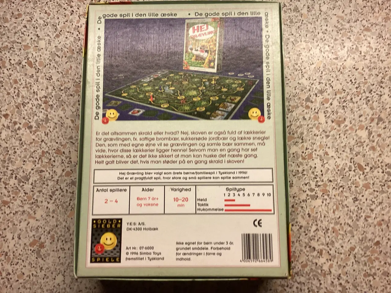 Billede 5 - Hej grævling huskespil 7 år plus