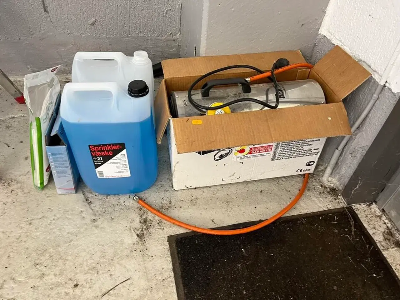 Billede 1 - MCS Gas Varmeblæser, Klapstige m.m