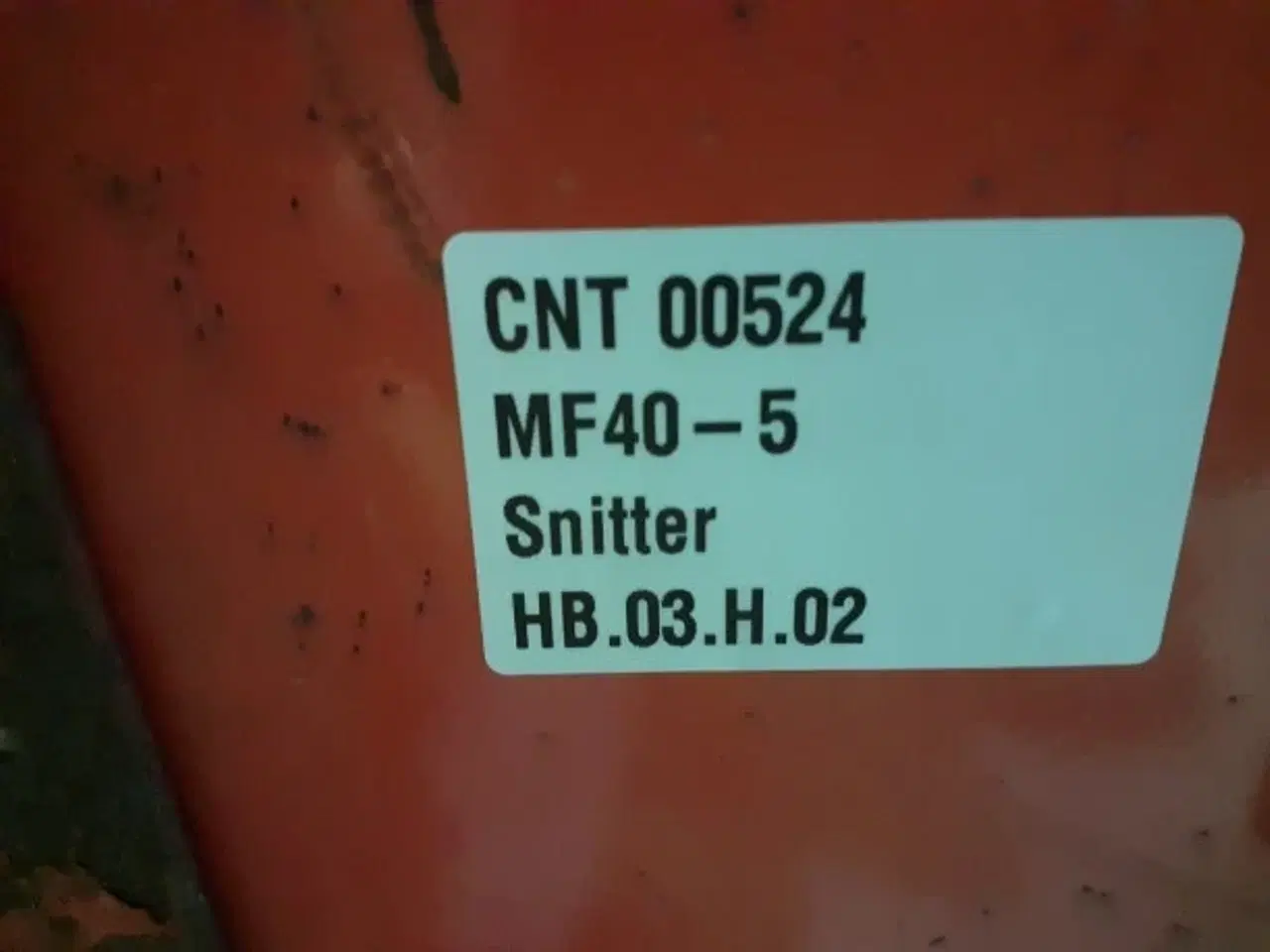 Billede 9 - Massey Ferguson 40 snitter