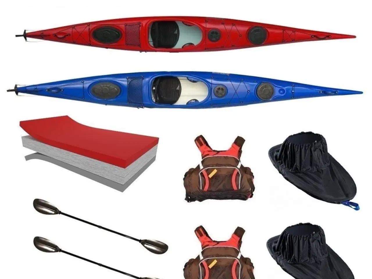 Billede 1 - Nye: 2 Stk. Havkajak Coast Trip