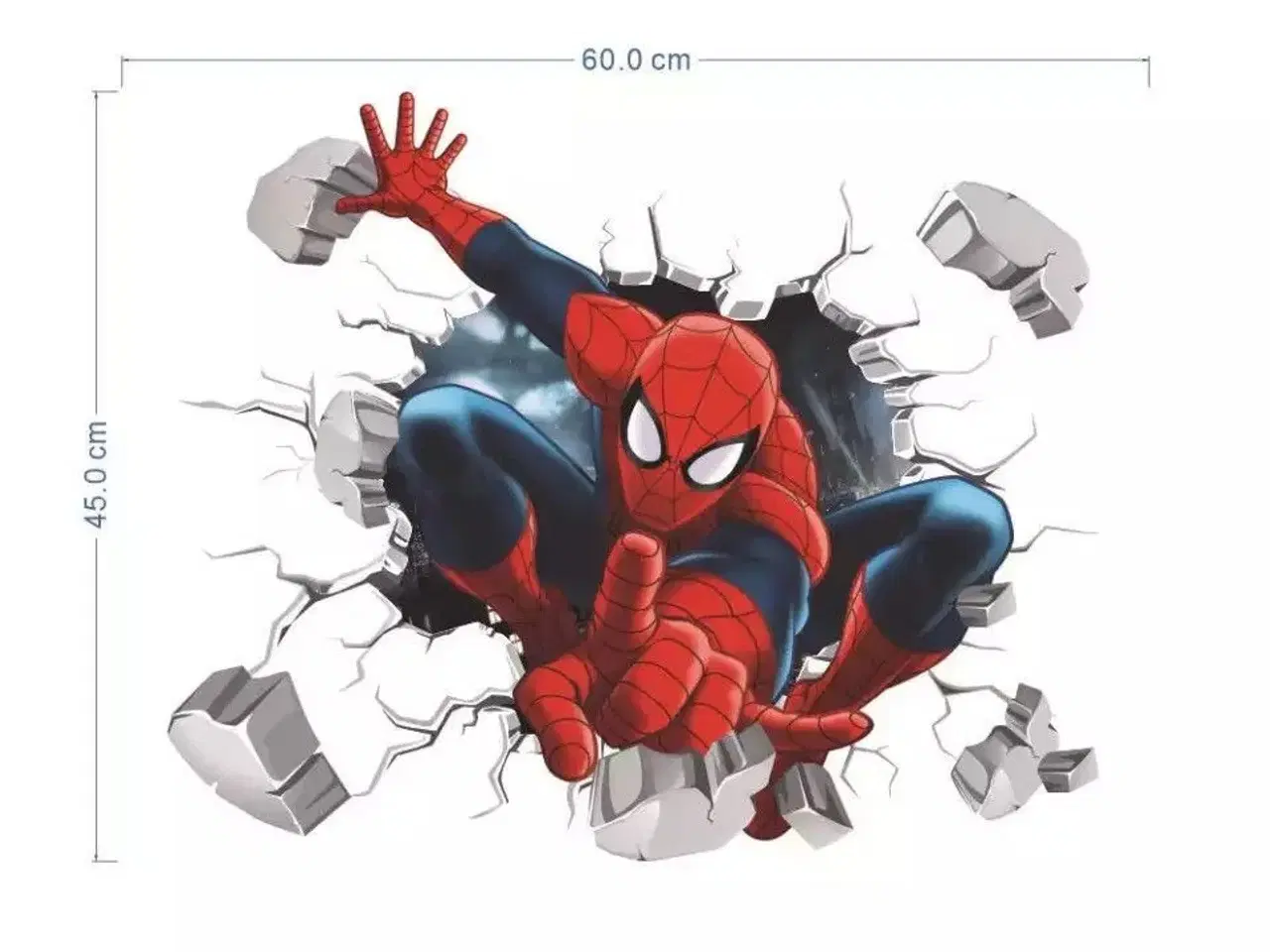 Billede 7 - Spiderman wallstickers wallsticker med Spiderman