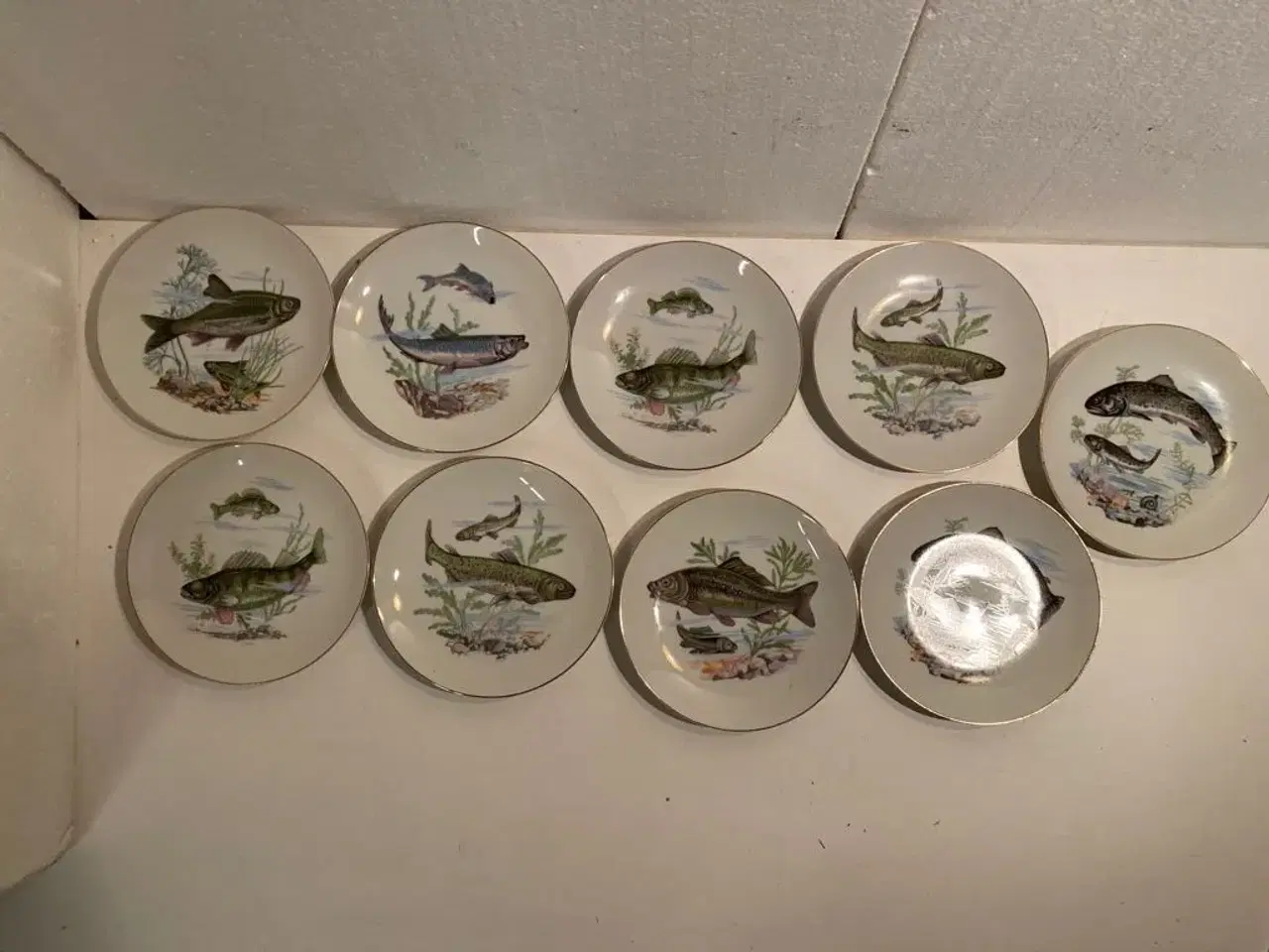 Billede 1 - Fisketallerkner porcelæn