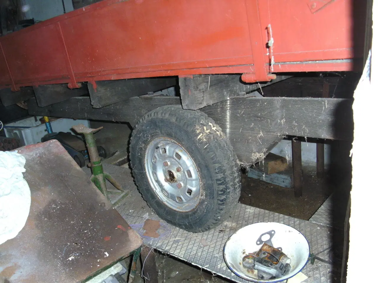 Billede 2 - Tohjulet gummivogn