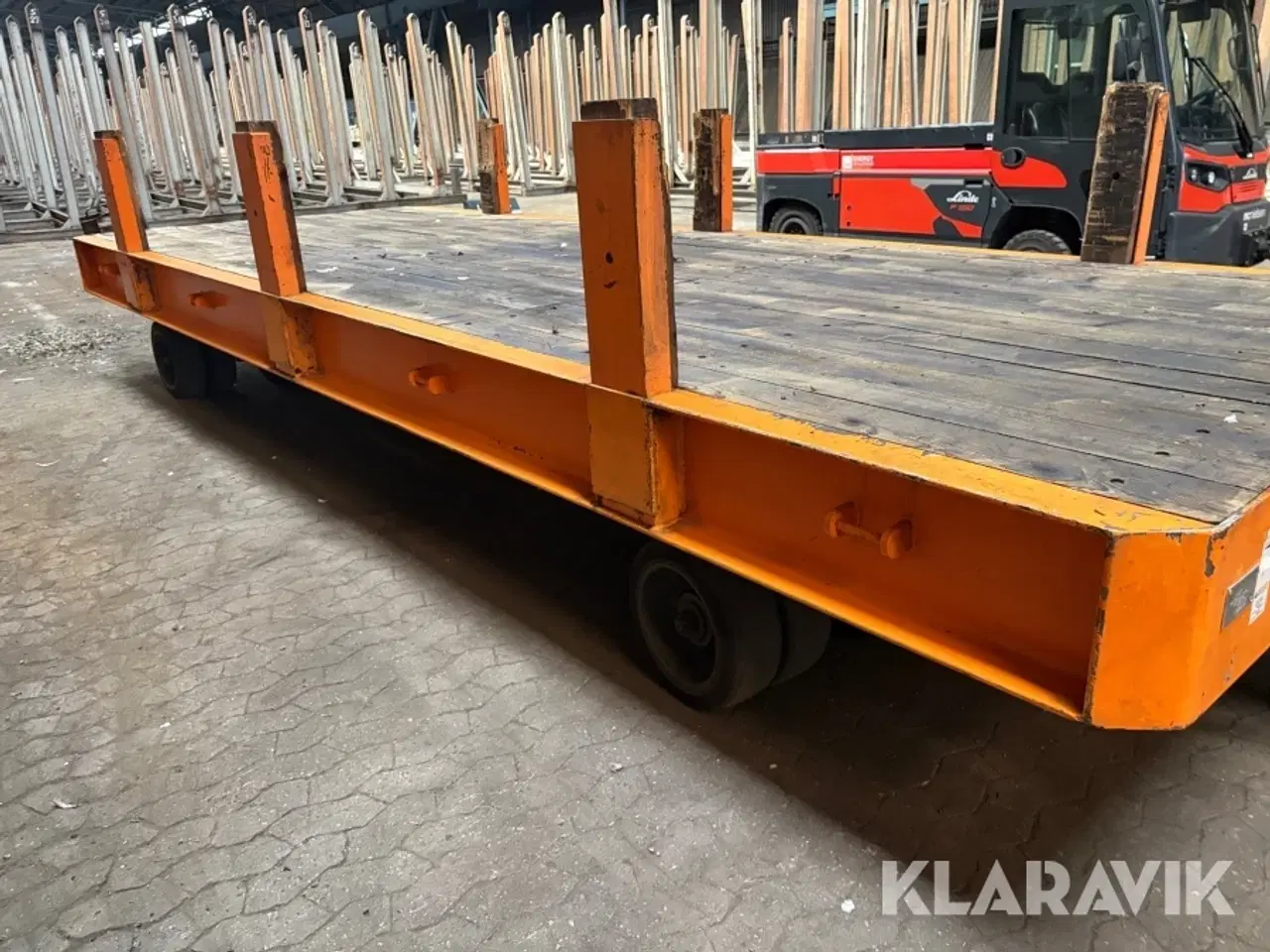 Billede 4 - Fladvogn til intern transport Stapler Center Fritz GmbH TDW 33 AL-PA
