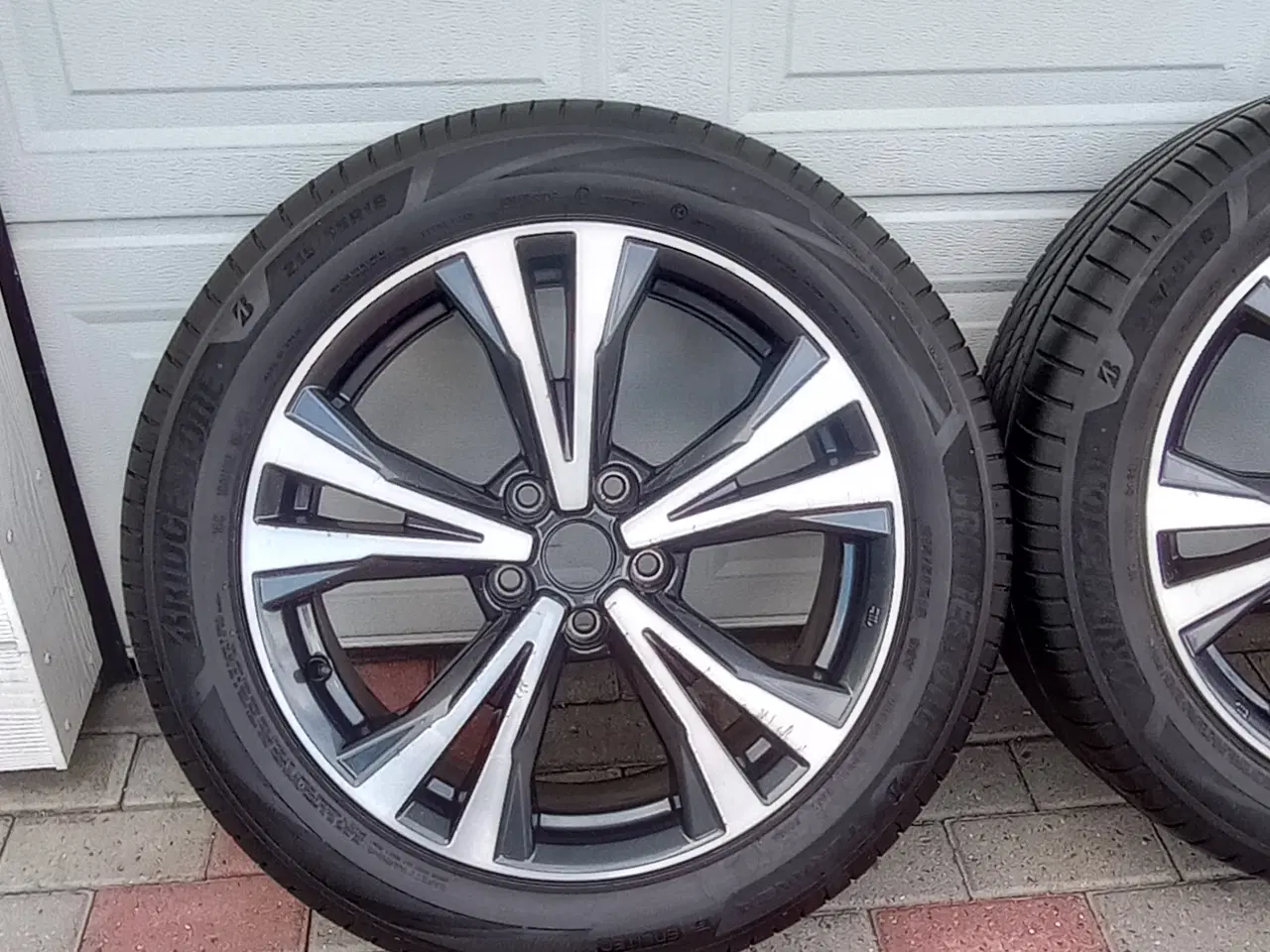 Billede 7 - Alufælge 5x114,3 - Nye dæk, Tpms, bud modtages !