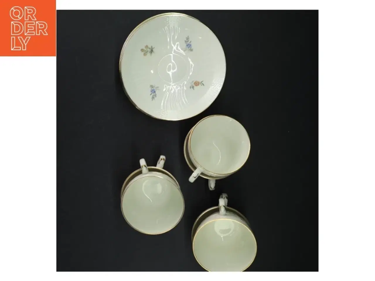 Billede 6 - Porcelænskopper med underkopper fra Royal Copenhagen