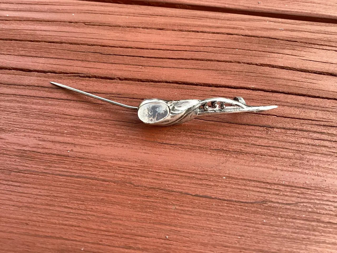 Billede 3 - Broche med månesten