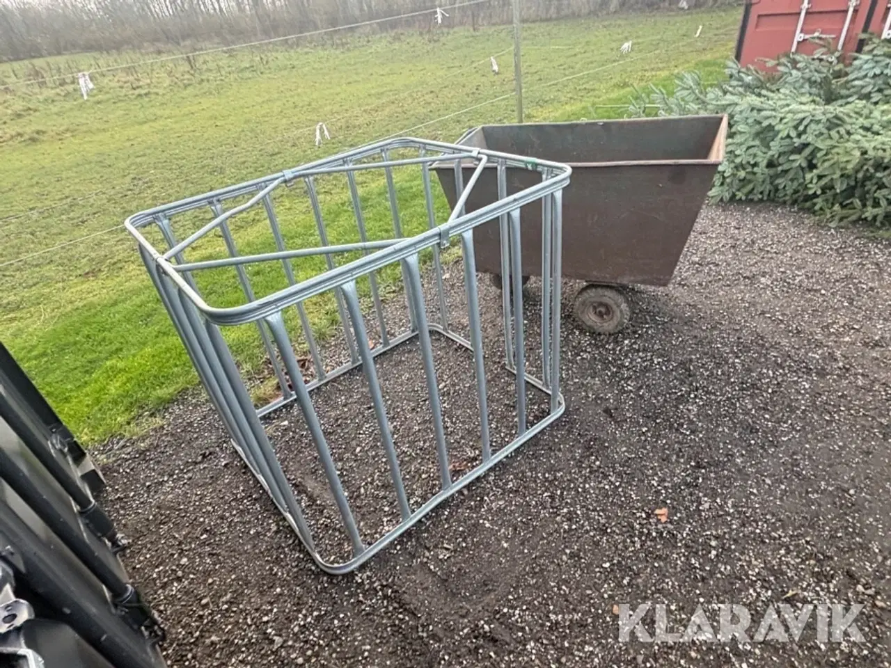 Billede 3 - Fodervogn og høhæk Randersbør