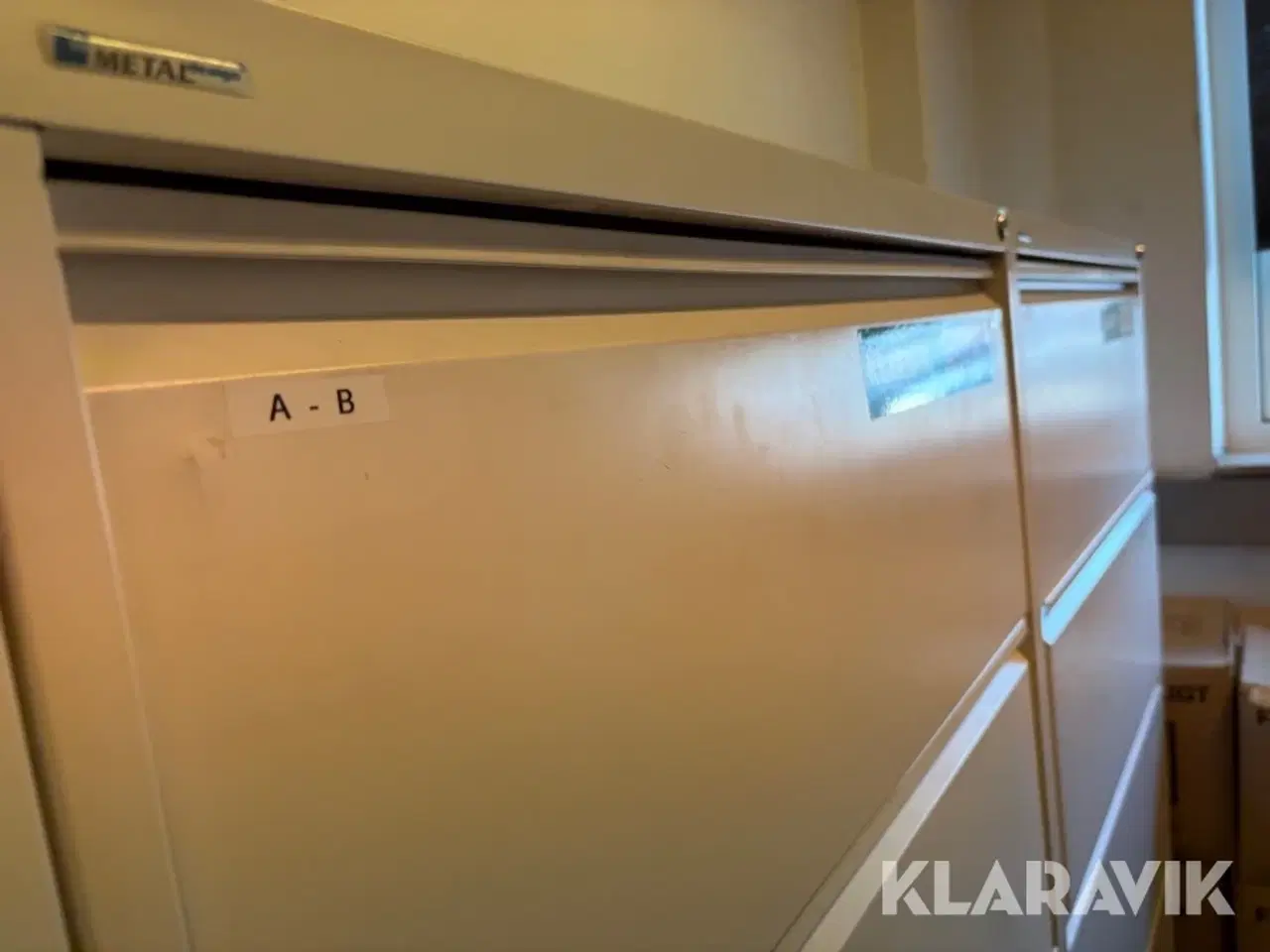 Billede 3 - Arkivskabe med lås 4 styk