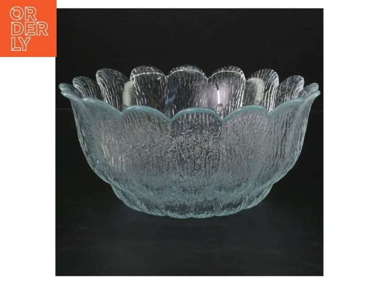 Billede 1 - Glas skål Ø 20 cm (str. Ø 20 cm)