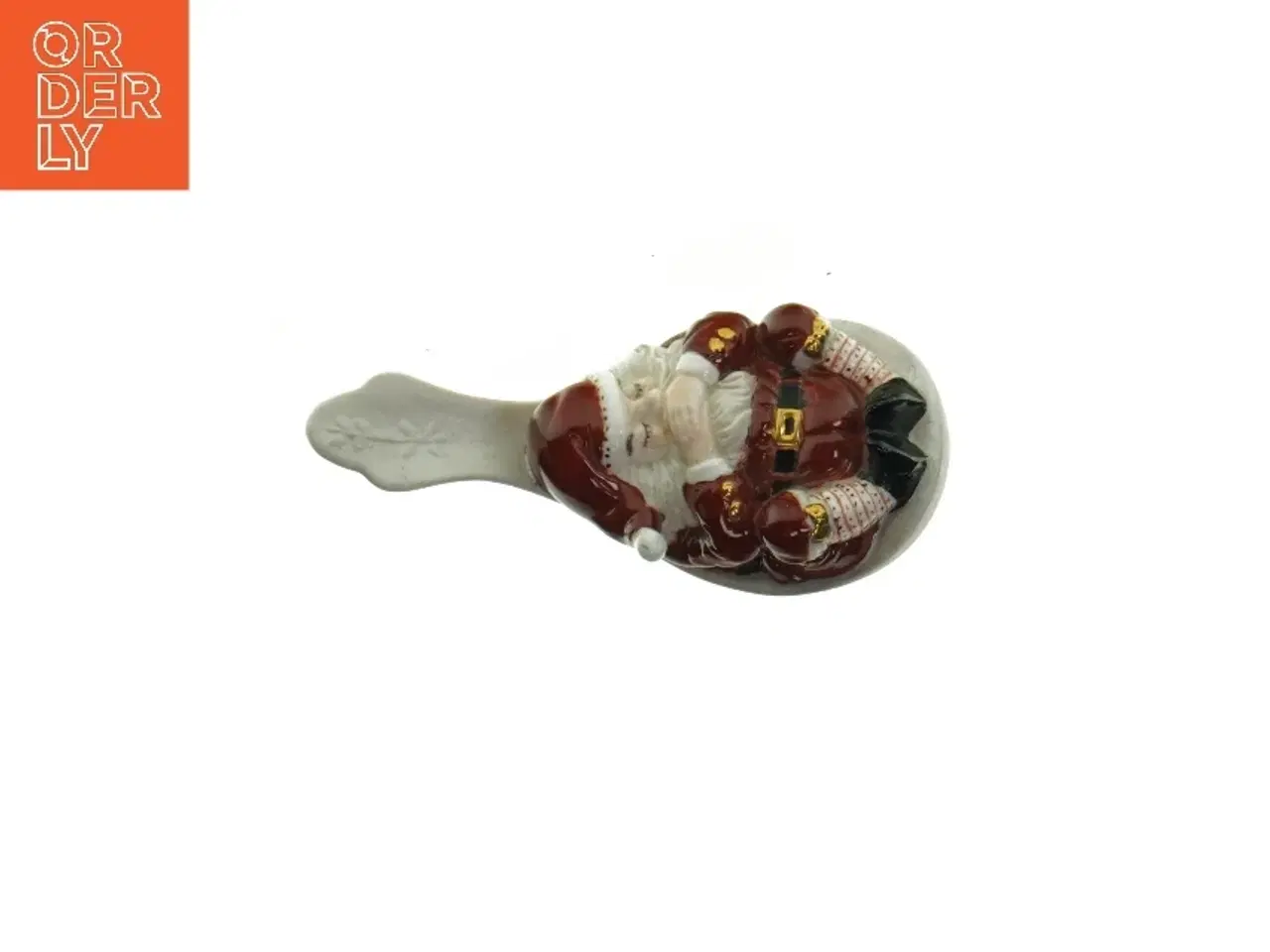 Billede 3 - Dekorativ julemandsfiur fra Ukendt (str. LBH: 9,5x8x12cm)