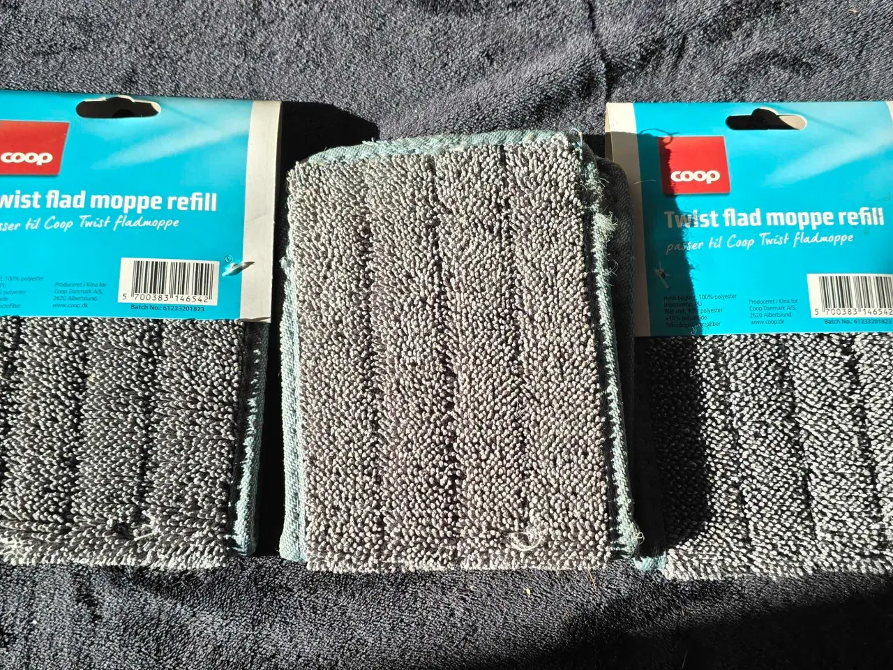 Billede 1 - 3 coop klude til gulvmoppe