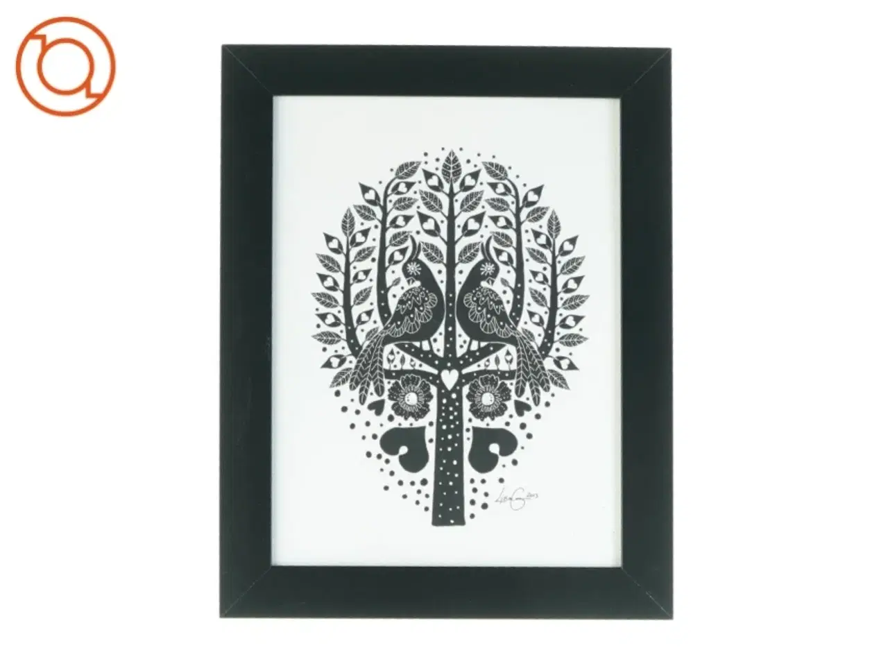 Billede 1 - Billedramme (str. 22 x 28 cm)