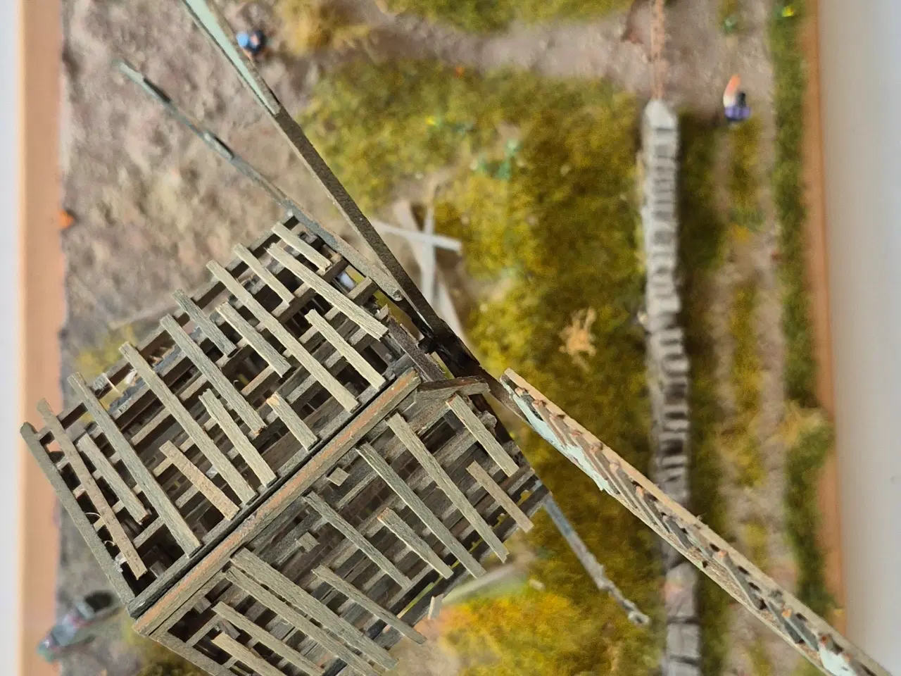 Billede 11 - DIORAMA STUB MØLLE H0