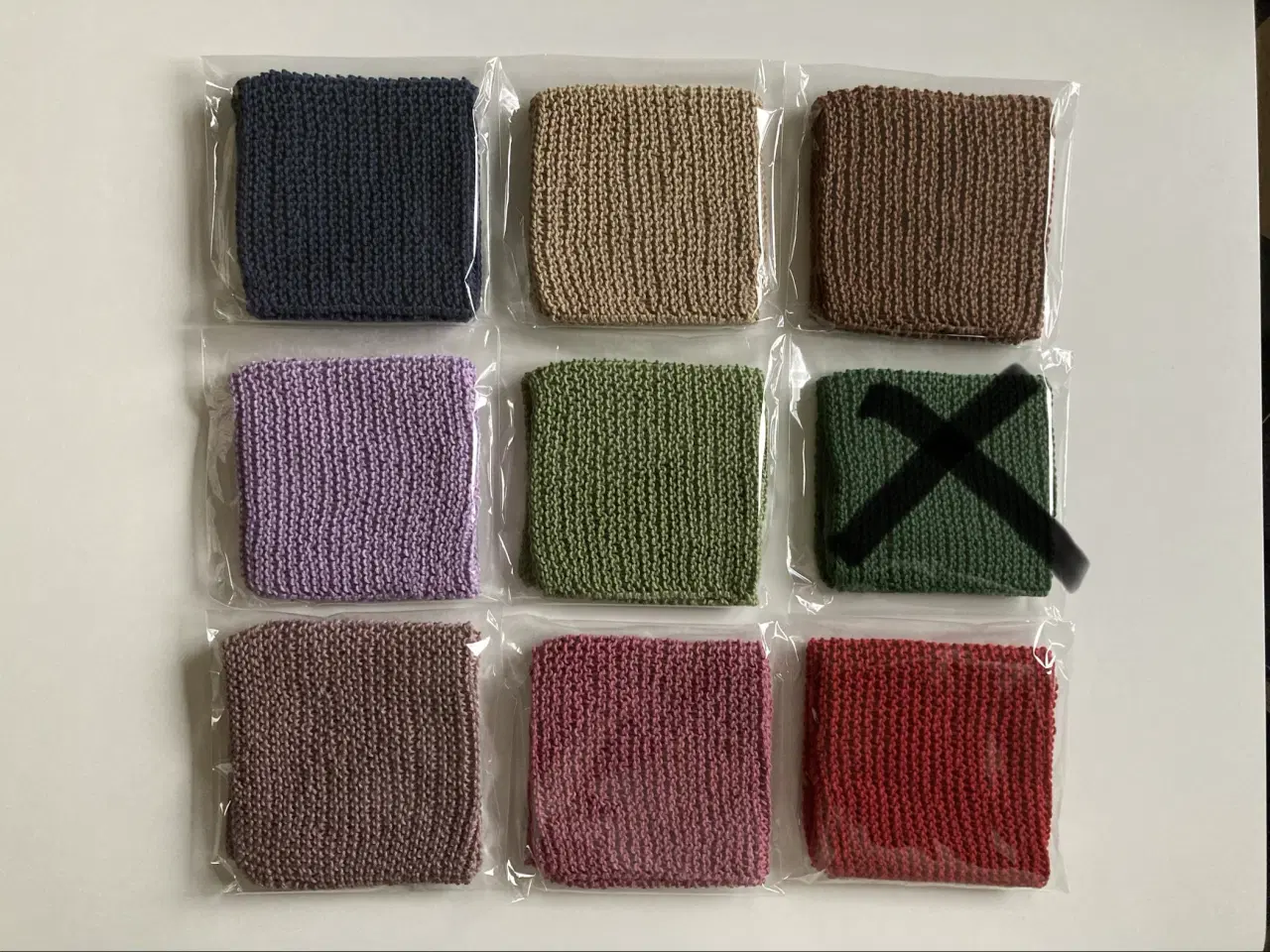 Billede 2 - Strikkede karklude, 100% bomuld