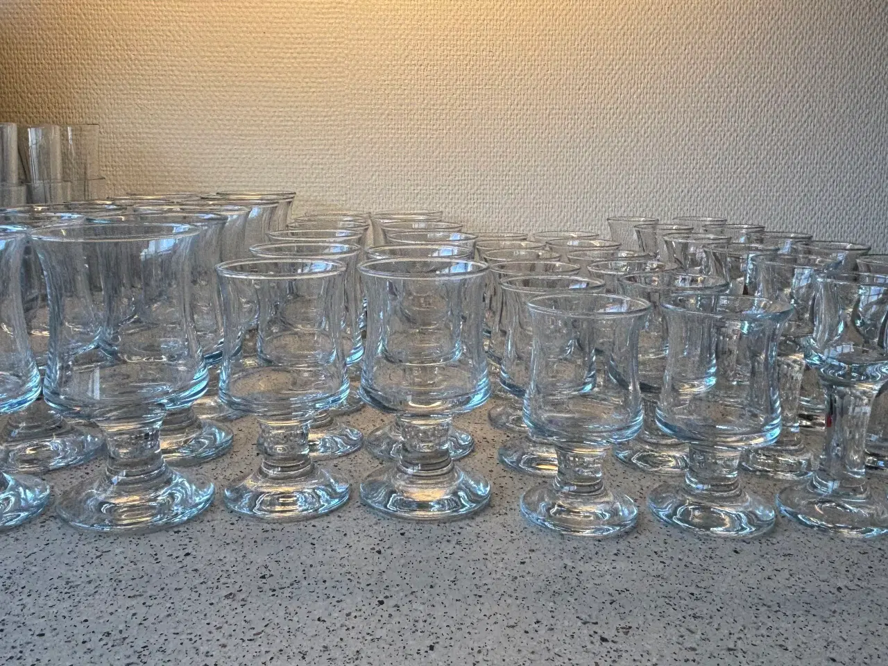 Billede 2 - Holmegaard Skibsglas 12xRød, hvid, dessert & snap