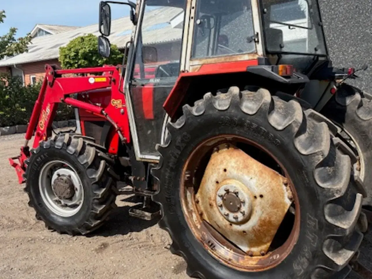 Billede 3 - Massey Ferguson 375 MED HAUER POM 90 FRONTLÆSSER