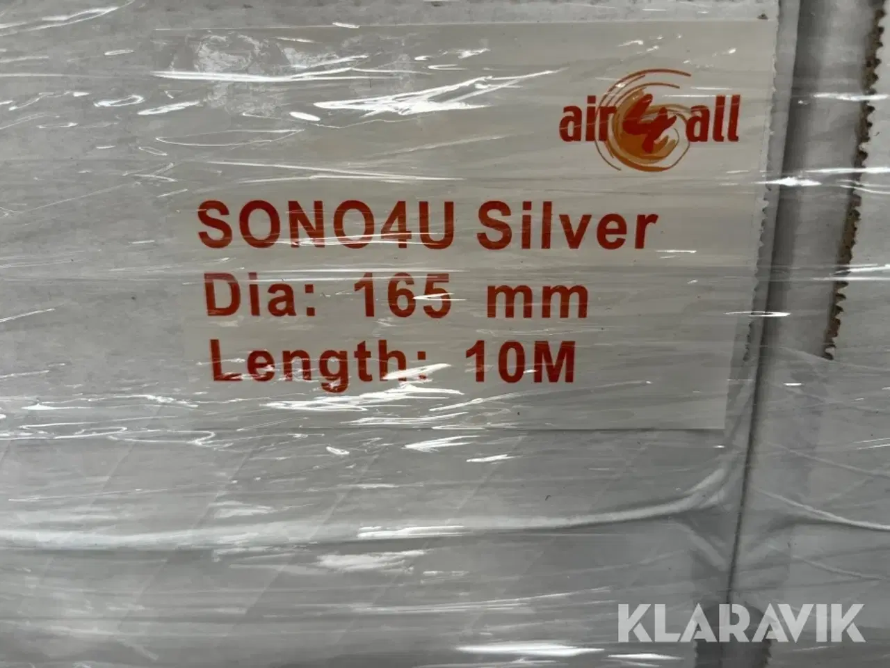 Billede 6 - Ventilationsslanger isoflex 160mm - 300 meter