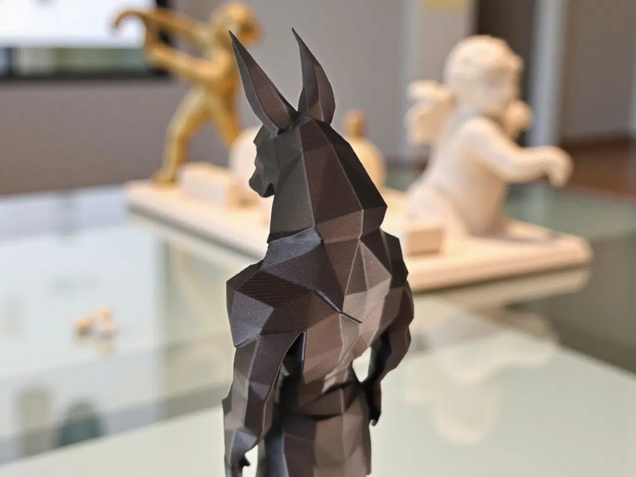 Billede 4 - Geometrisk Anubis – Bring egyptisk mystik ind i di