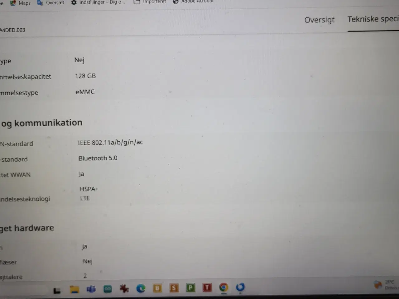 Billede 5 - Bærbar Acer Aspire 1 114-61