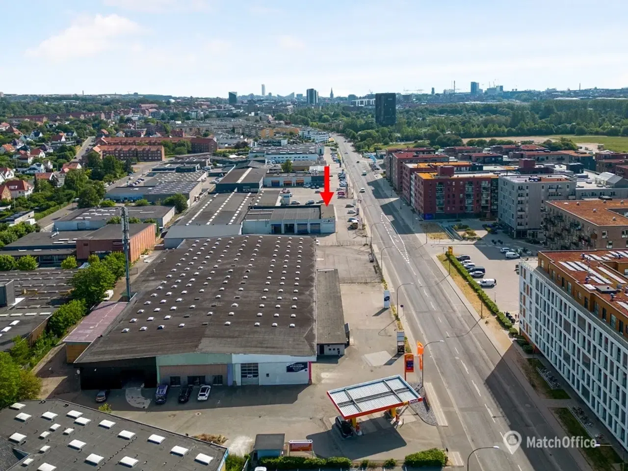 Billede 4 - Effektive kvadratmeter på bynær placering med nem adgang