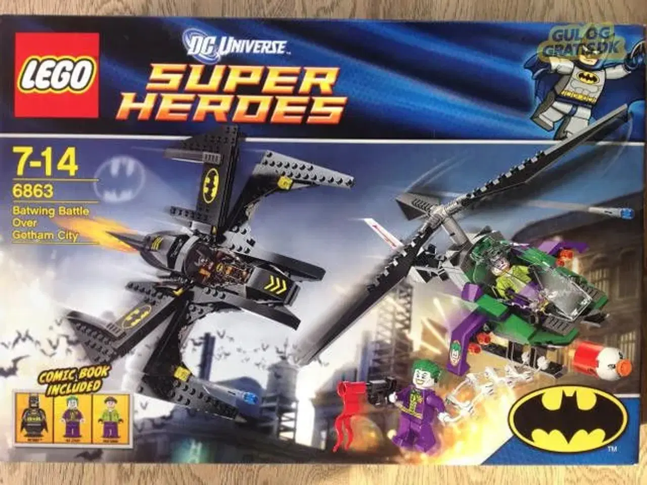 Billede 1 - Super Heroes: 6863 Batwing Battle over Gotham City