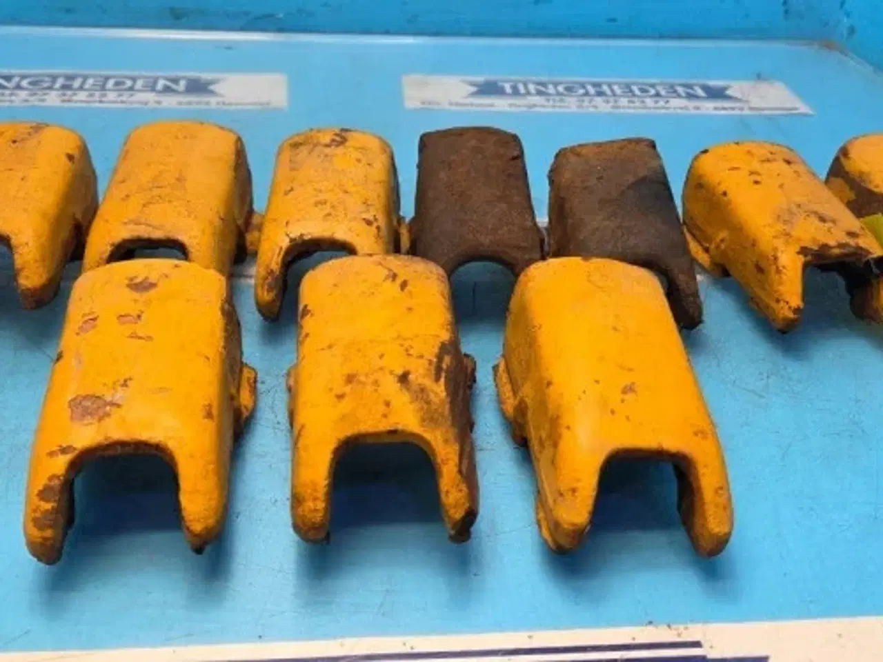 Billede 13 - Hydrema 806 Tænder Til Frontskovl 11 Stk 548113