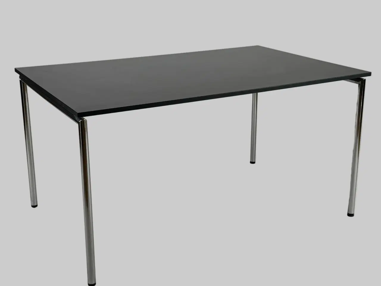 Billede 1 - Four Design Klapbord – Mørkegrå/Krom Stel 140x90