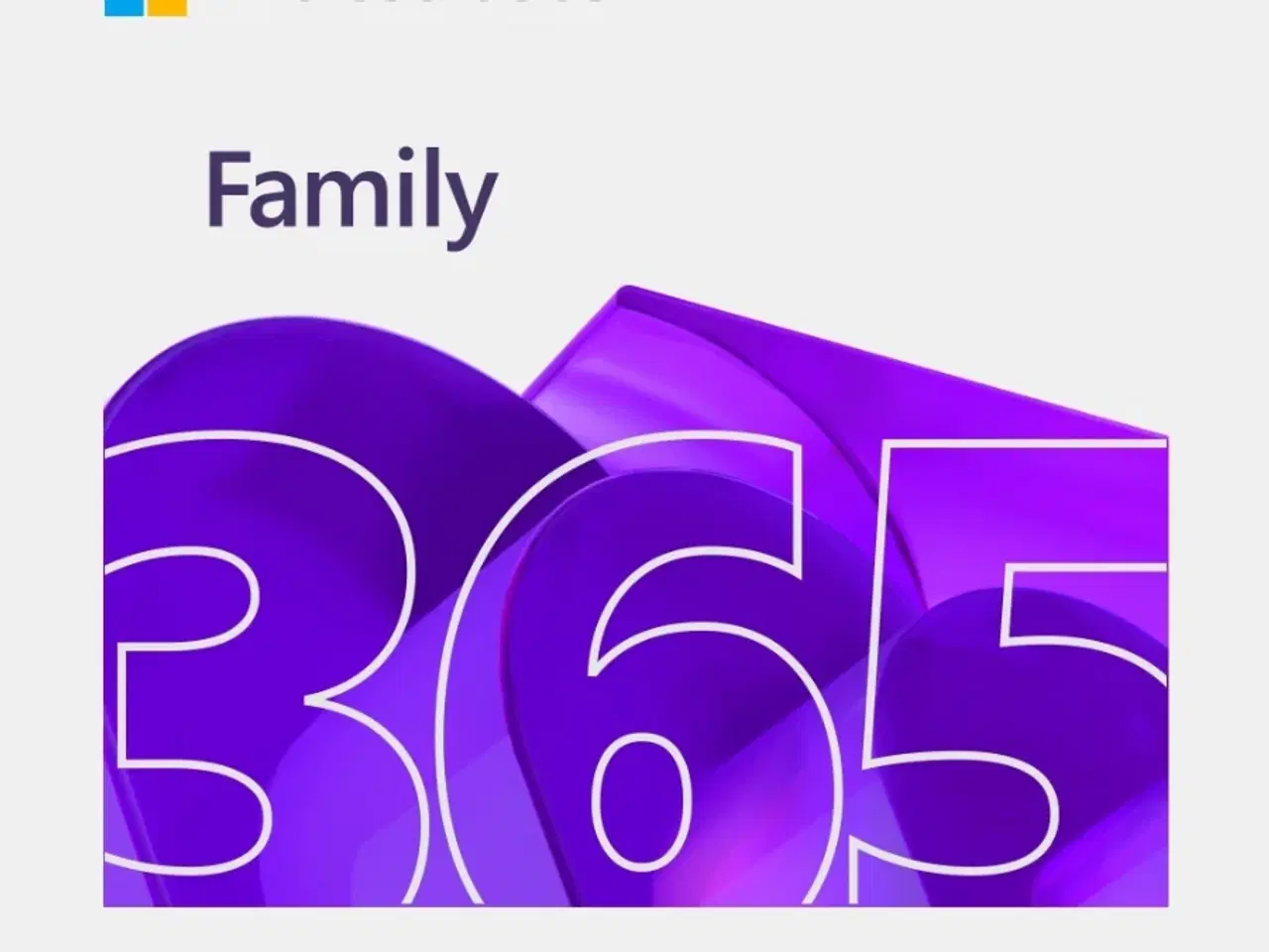 Billede 1 - Microsoft 365 Family – 1 års licens 250 kr.