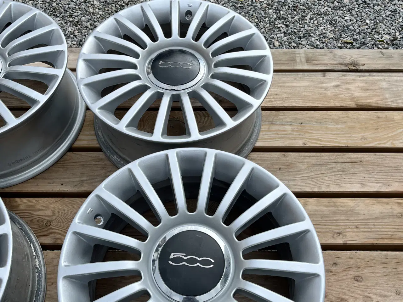 Billede 4 - Fiat 500 Lounge fælge