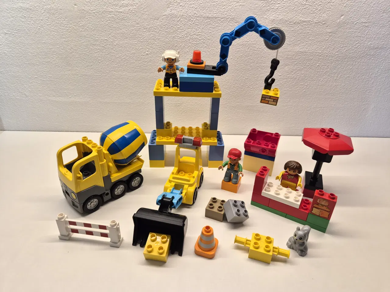 Billede 1 - Duplo Cementblander med Byggeplads samt meget ande