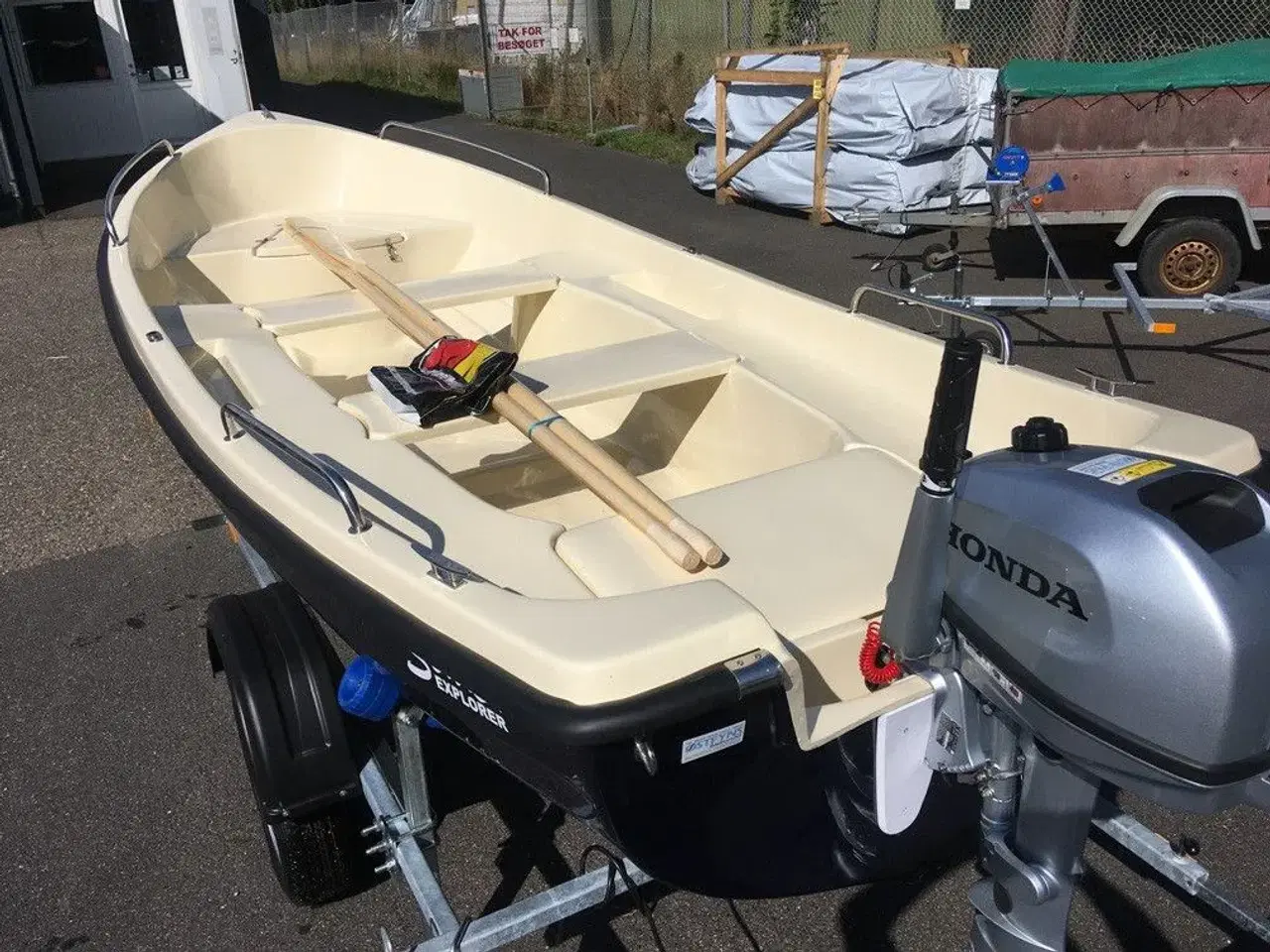 Billede 4 - SeaExplorer 420 m/6hk og bådtrailer