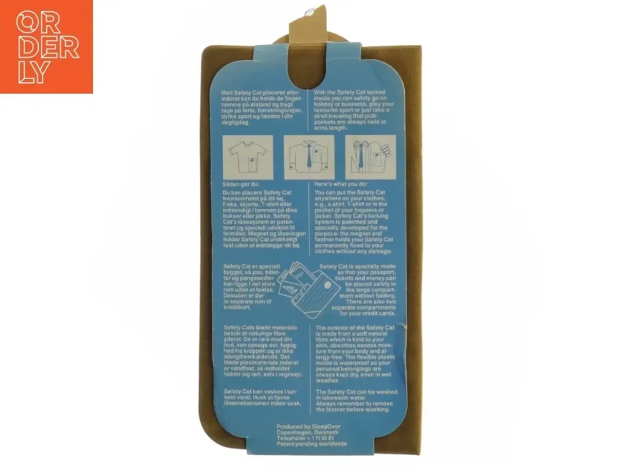 Billede 2 - Sikkerhedspung &#39;Safety Cat&#39; fra Safety Cat (str. 21 x 11,5 cm)