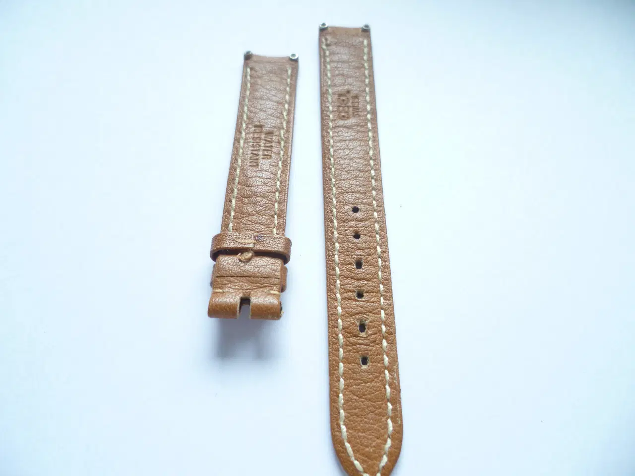 Billede 2 - Ebel Org. Lederband  braun 13mm ohne Schließe