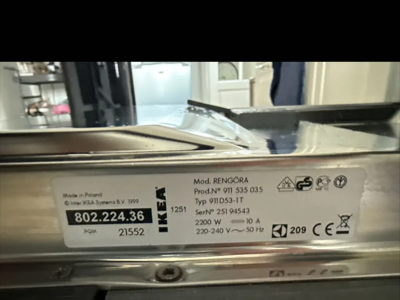 Billede 1 - Opvaskemaskine IKEA Rengöra