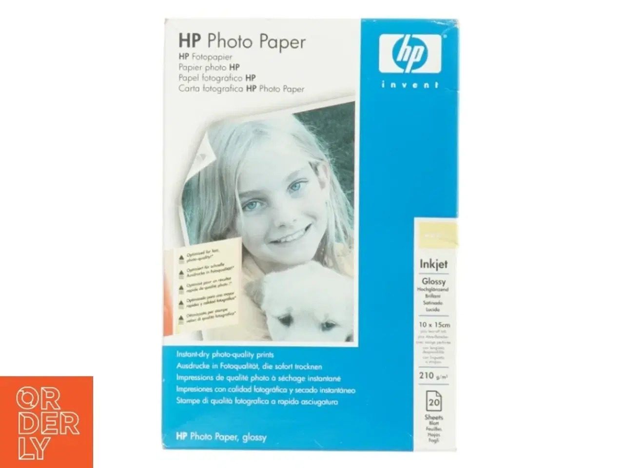 Billede 1 - HP Glossy Fotopapir fra Hp (str. 10 x 15 cm)