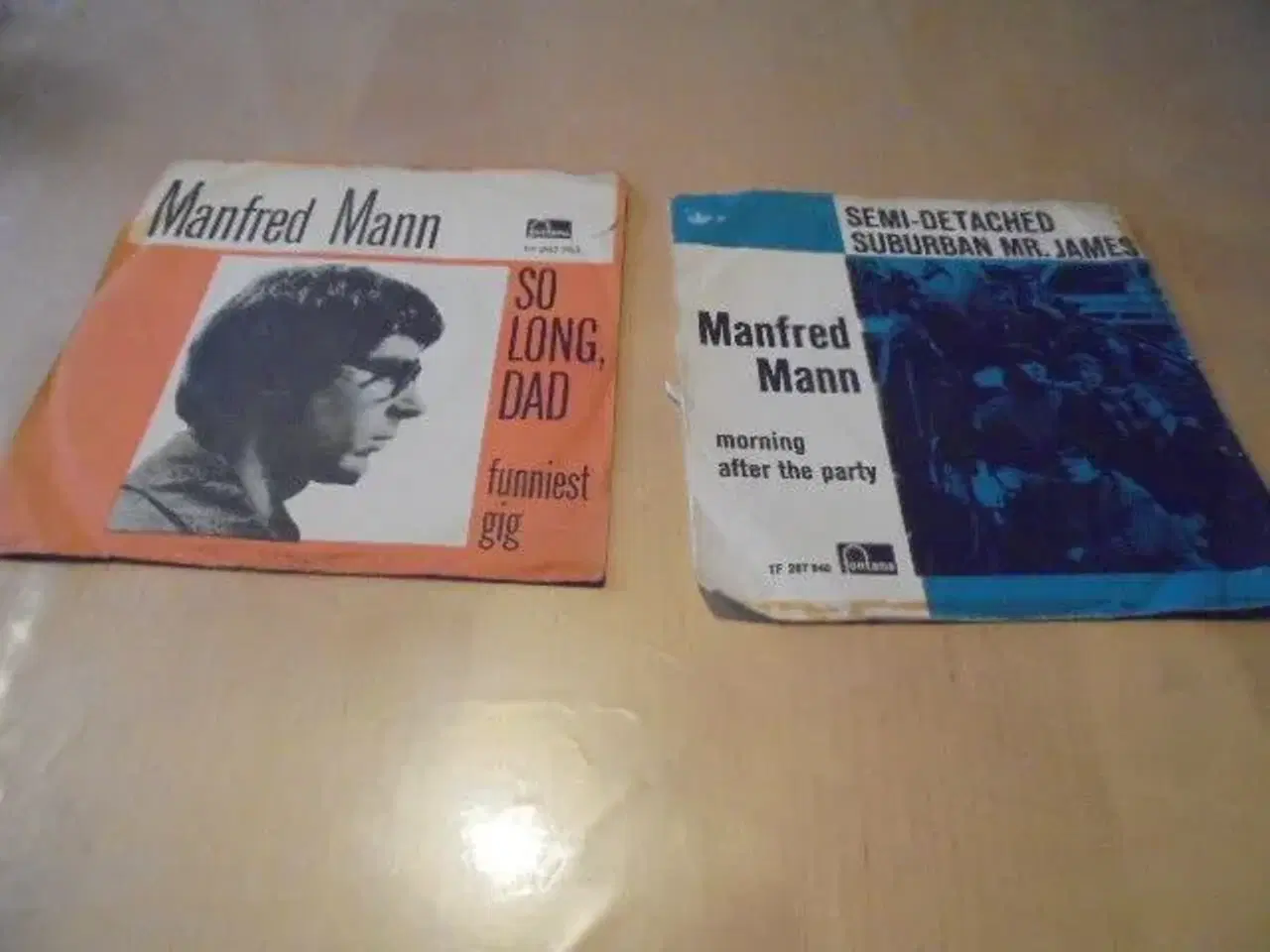 Billede 1 - 2 singler med Manfred Mann  