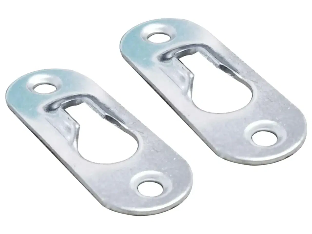 Billede 6 - Væghængt natbord 40x30x15 cm konstrueret træ hvid