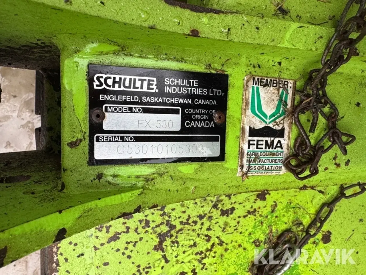 Billede 5 - Slåmaskine Schulte FX-530